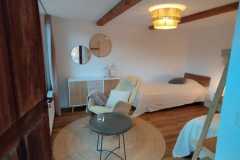 Eingang zu Schlafzimmer "Werkstatt"